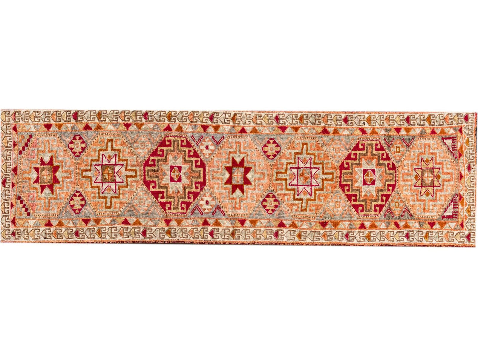 20th Century Vintage Turkish Anatolian Runner Rug 3 X 11