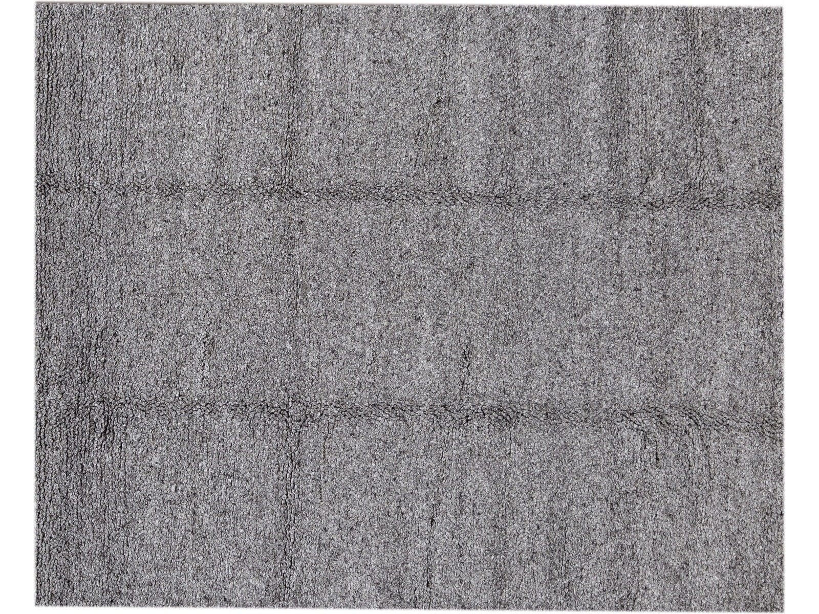 Contemporary Felted Wool Rug 8 X 10