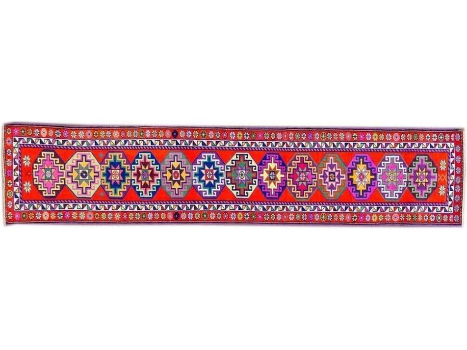 Vintage Beautiful Turkish Runner Rug, 3 X 12