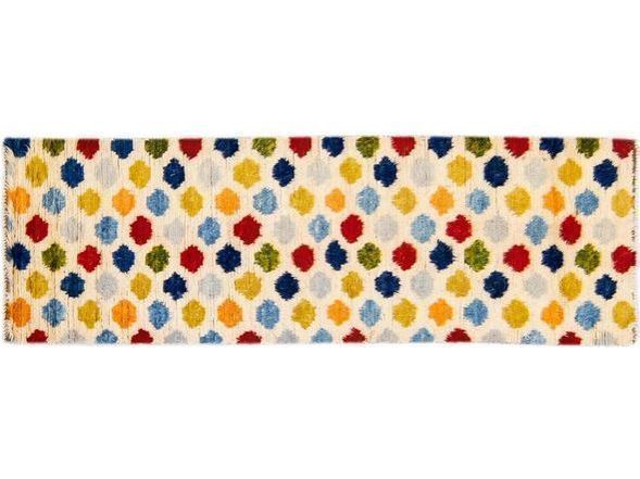 Modern Moroccan Wool Runner 9 X 10