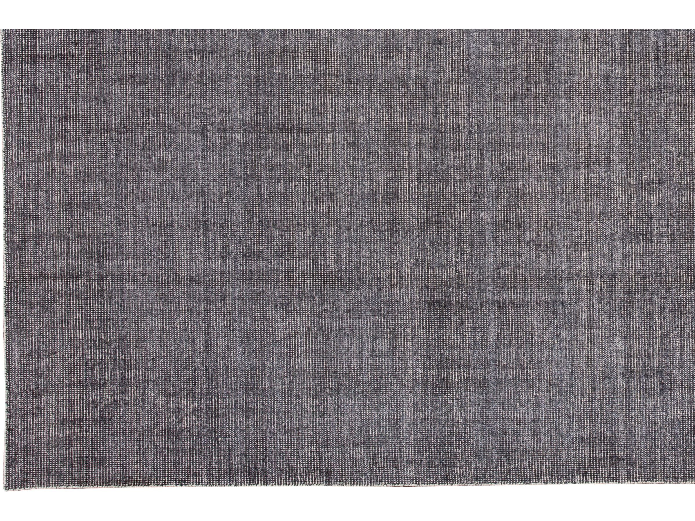 Modern Bamboo & Silk Boho Rug 9 X 12