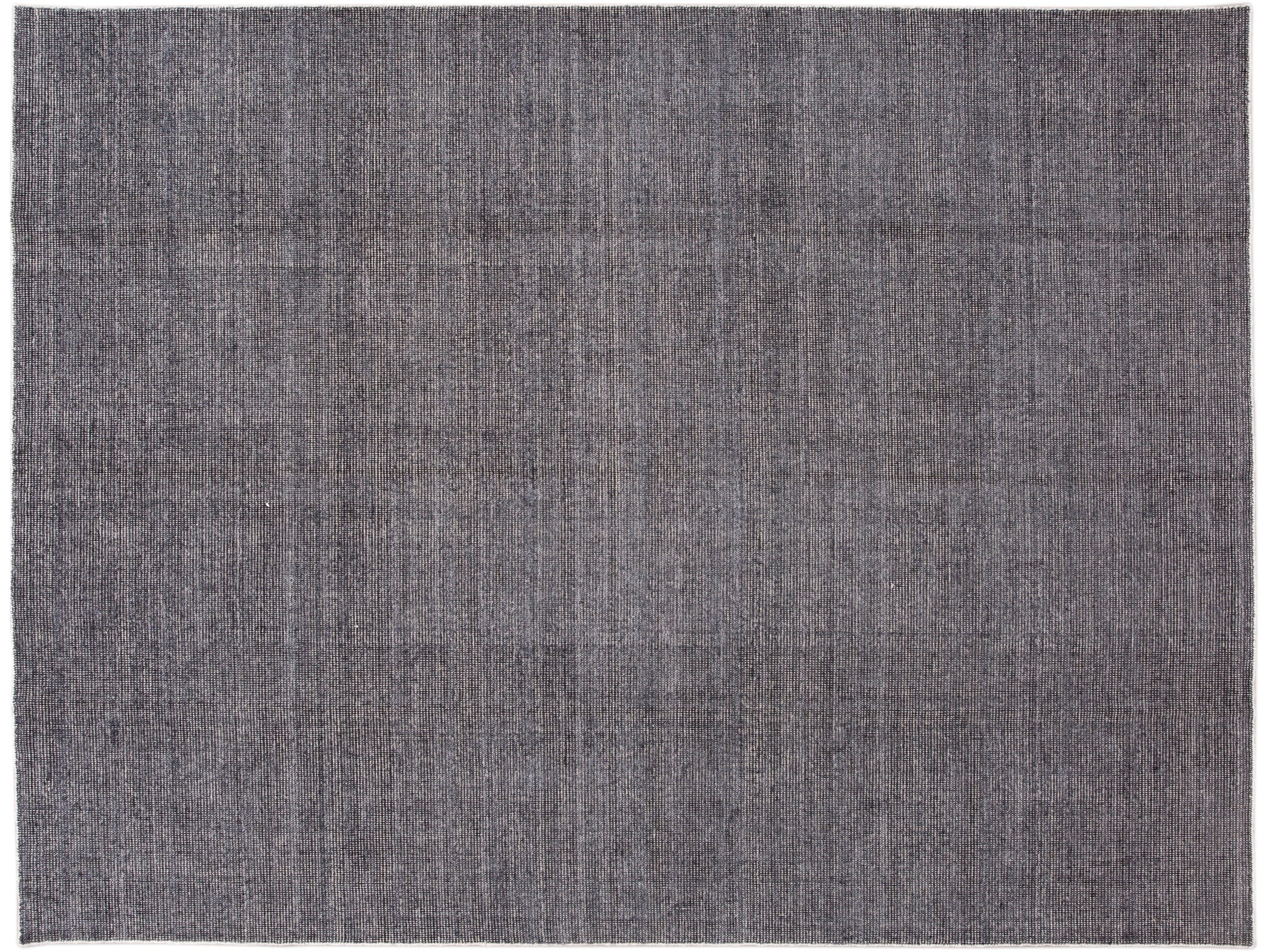 Modern Bamboo & Silk Boho Rug 9 X 12