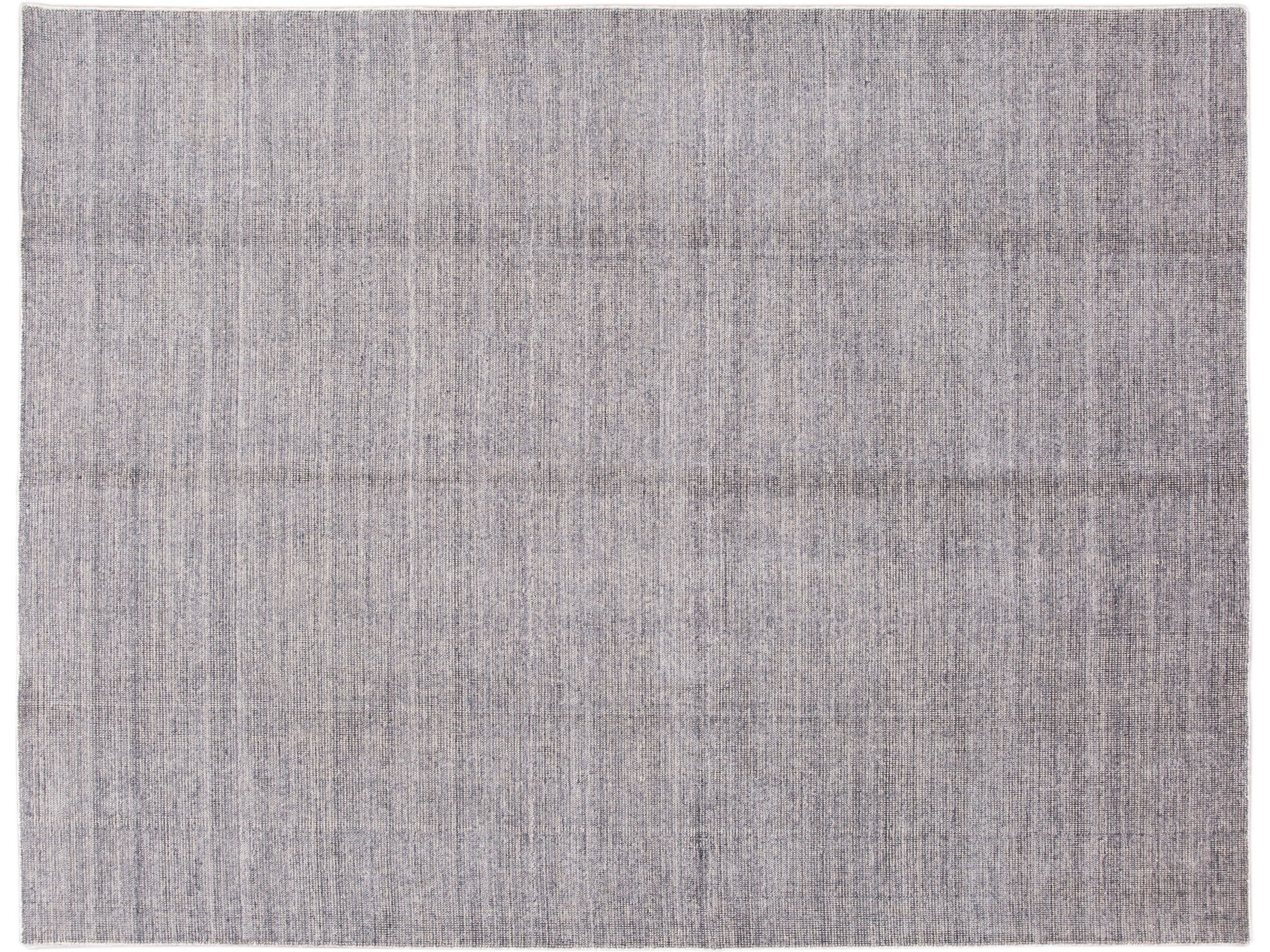 Modern Bamboo & Silk Boho Rug 9 X 12