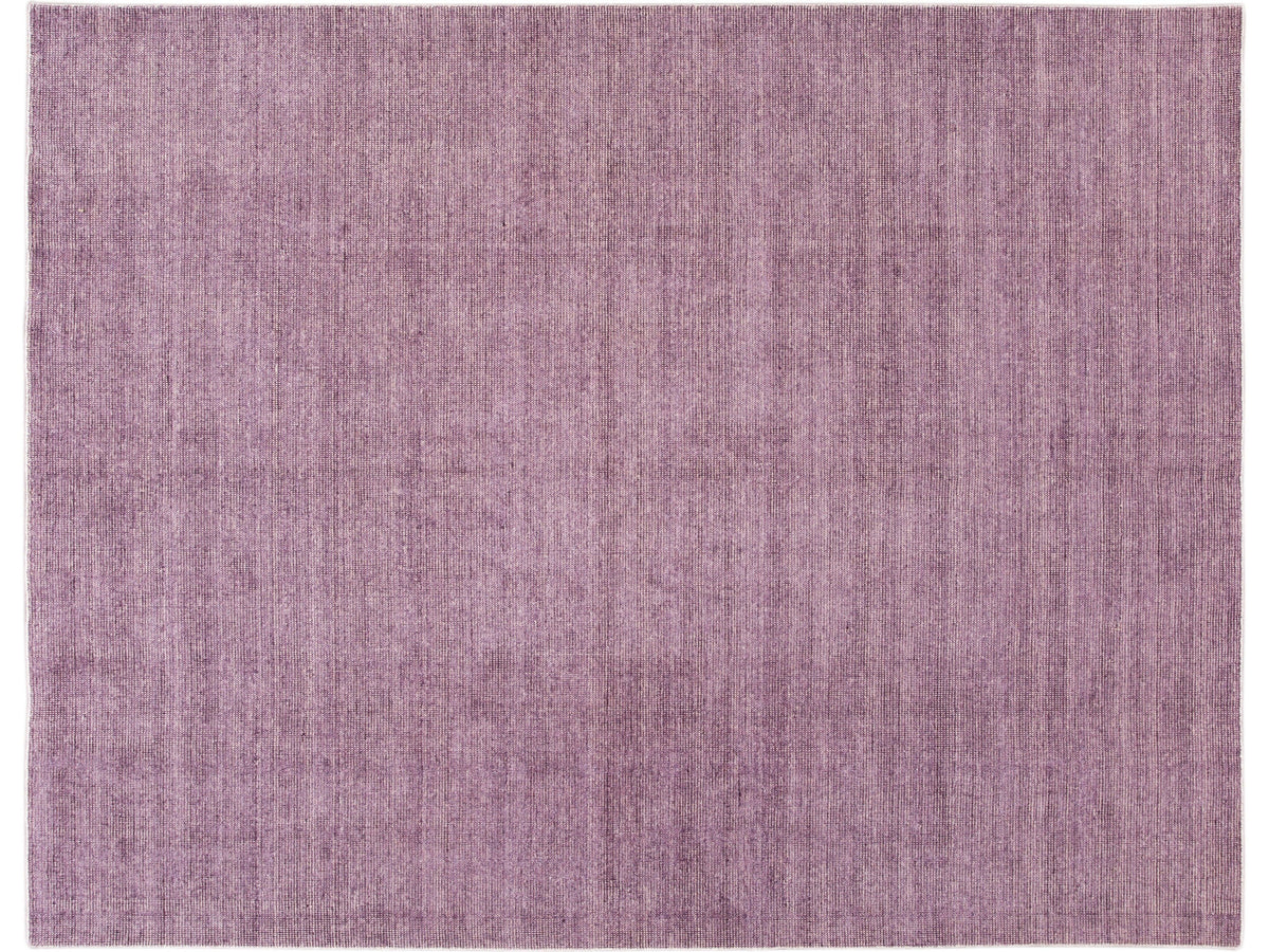 Modern Bamboo & Silk Groove Rug 9 X 12