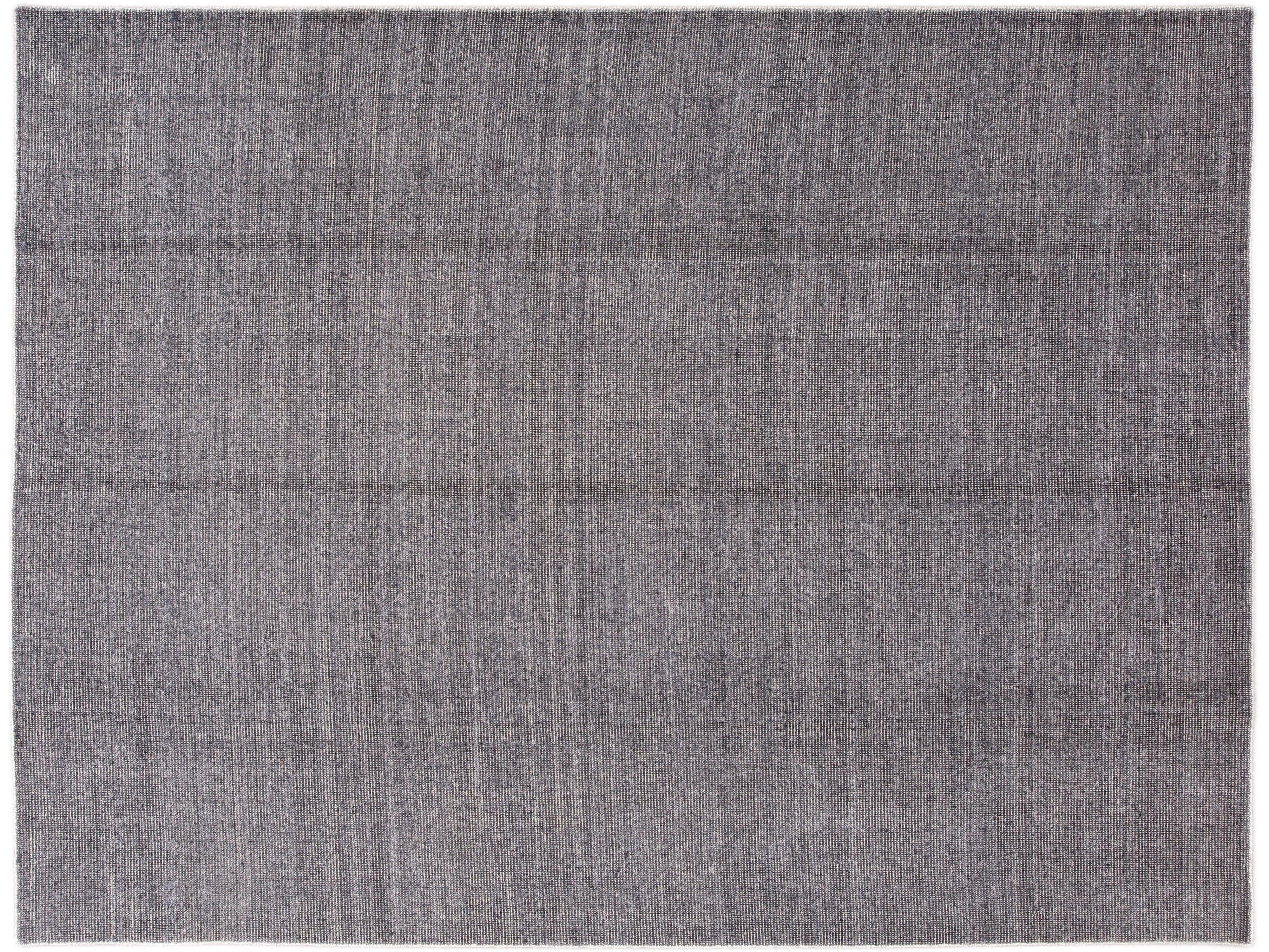 Modern Bamboo & Silk Boho Rug 9 X 12