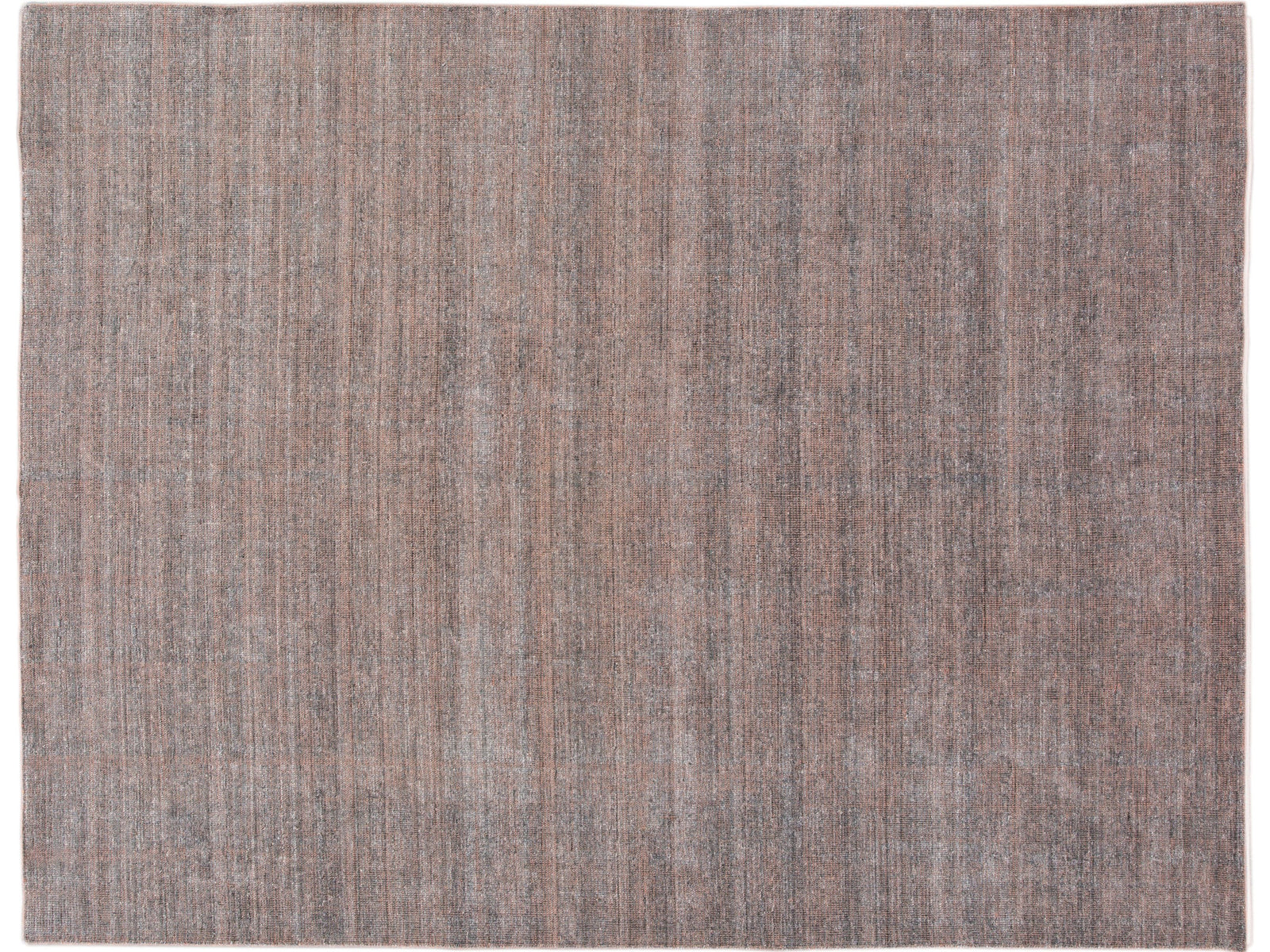 Modern Bamboo & Silk Groove Rug 9 X 12