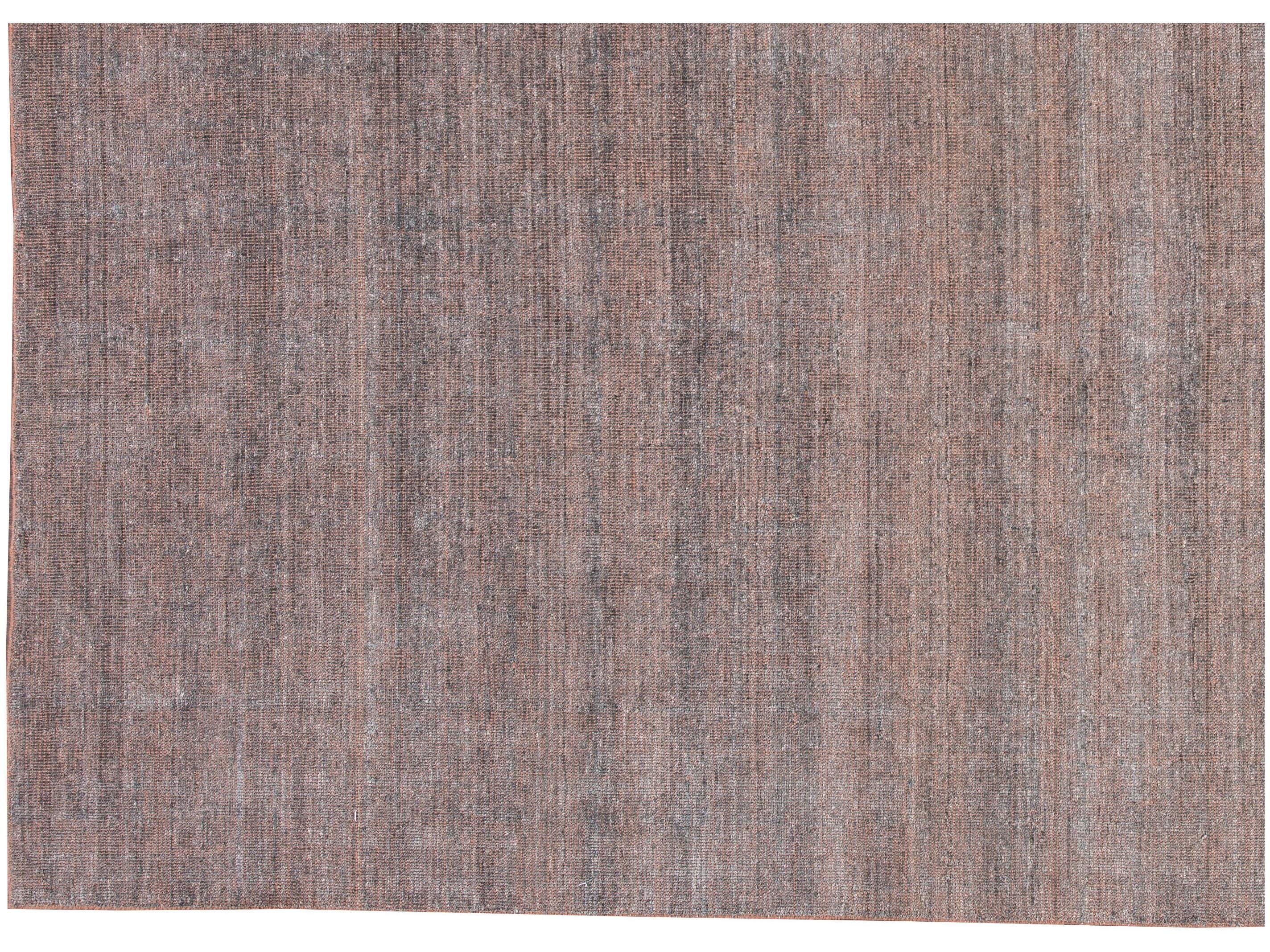 Modern Bamboo & Silk Boho Rug 9 X 12