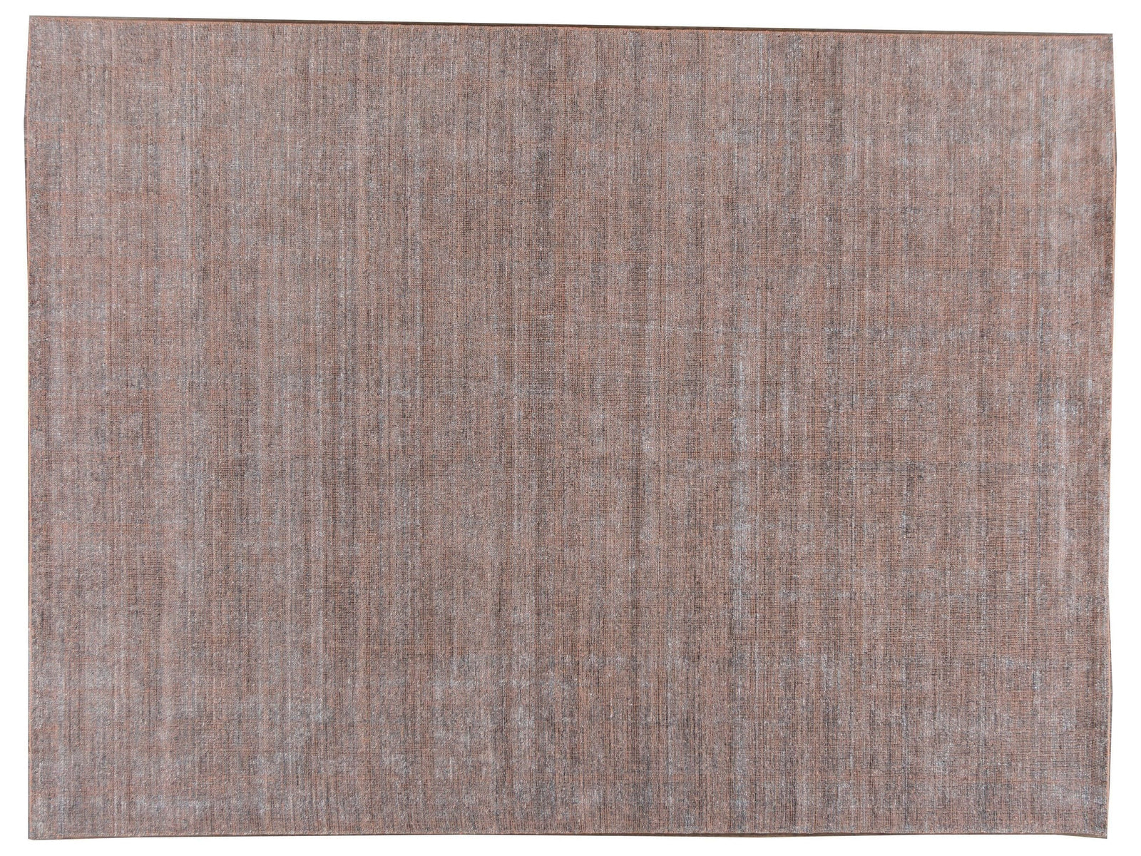 Modern Bamboo & Silk Groove Rug 10 X 14