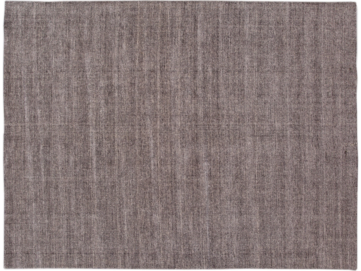 Modern Bamboo & Silk Groove Rug 9 X 12