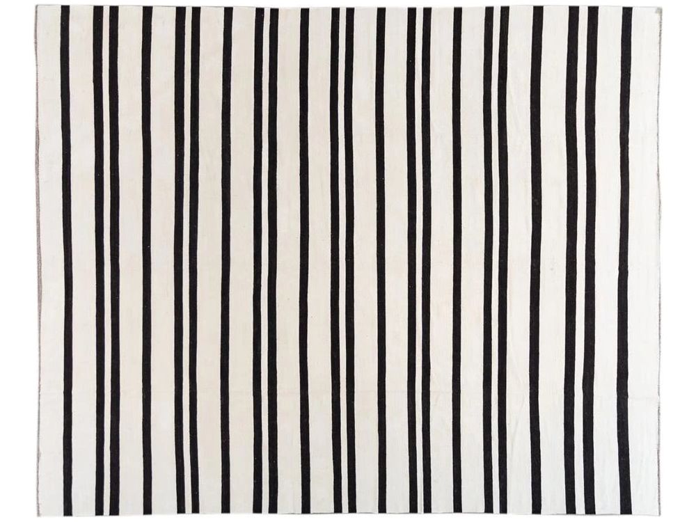 Modern Kilim Oversize Wool Rug 14 X 18