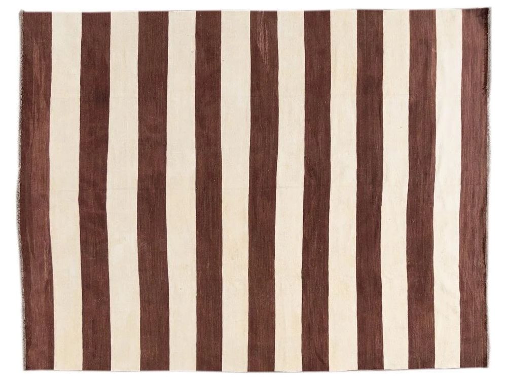Modern Kilim Wool Rug 9 X 10