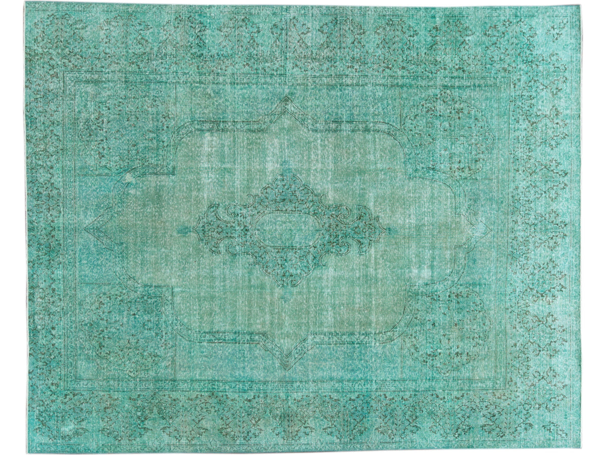 Modern Overdyed Wool Rug 10 X 12