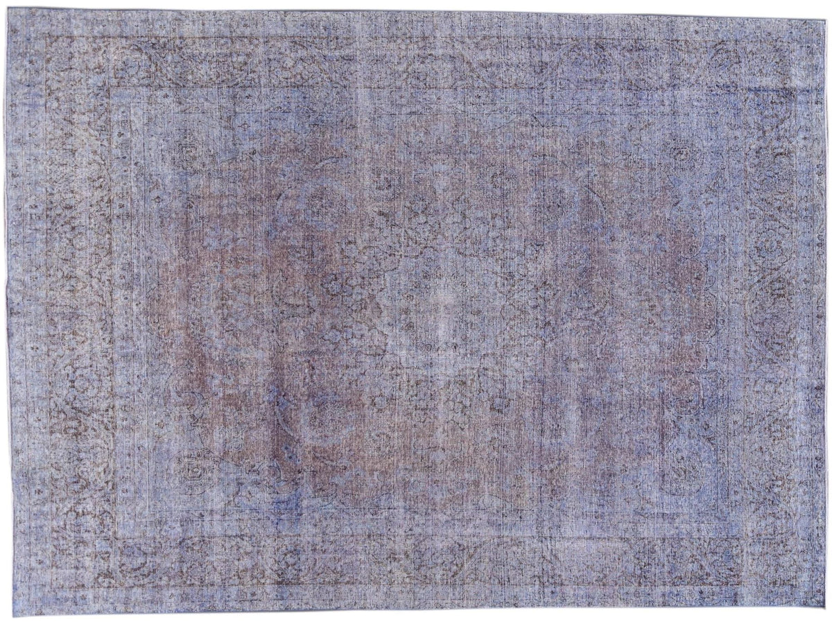 Vintage Distressed Wool Rug 10 X 13