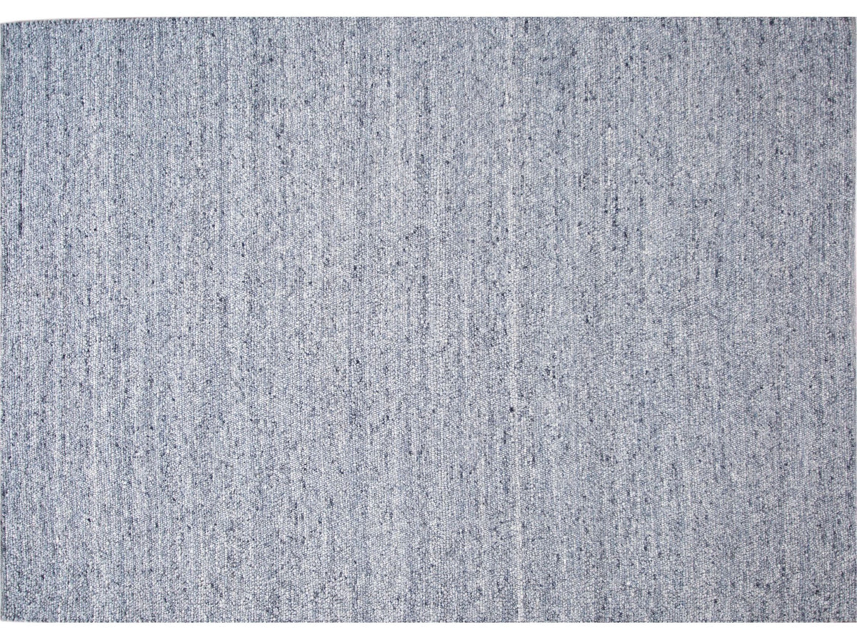 Modern Felted Wool Rug 10 X 14