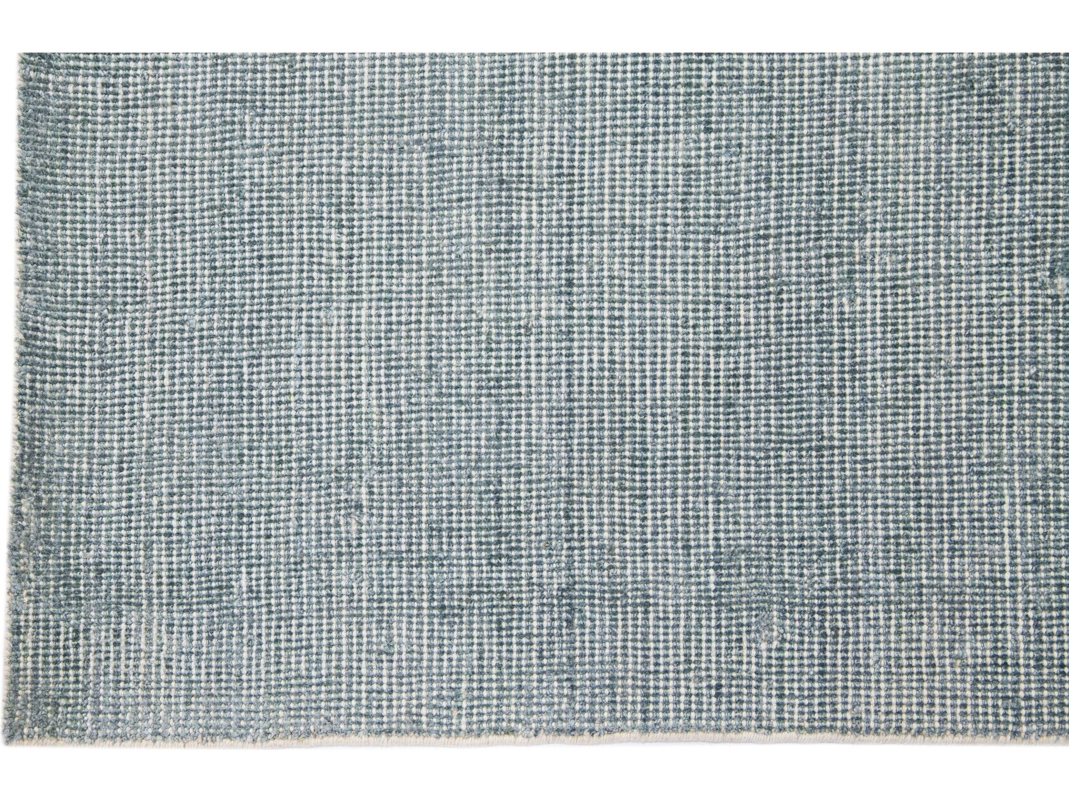 Modern Groove Collection Rug 3 x 8
