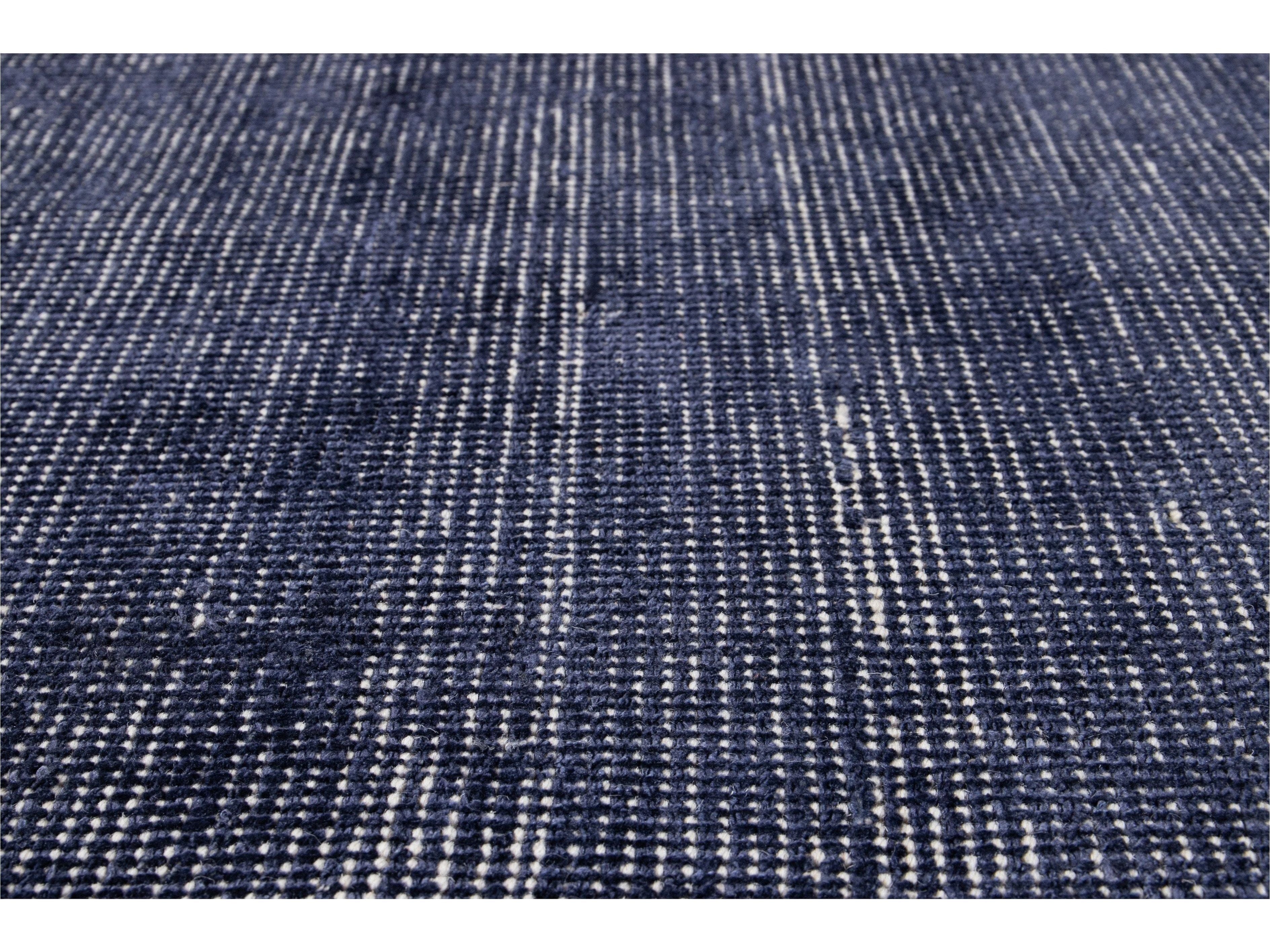 Modern Bamboo & Silk Boho Rug 9 X 12