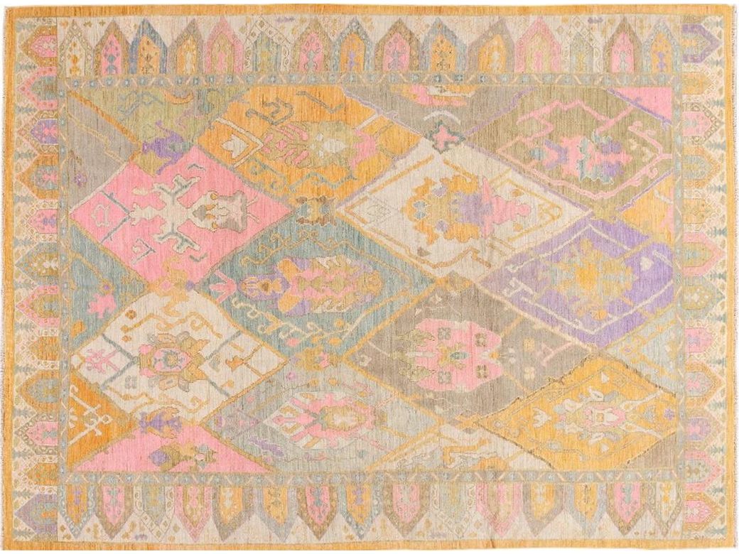 Contemporary Sultanabad Wool Rug 9 X 12