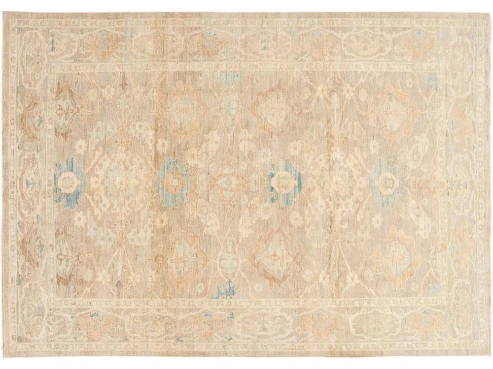 Contemporary Sultanabad Wool Rug 8 X 12