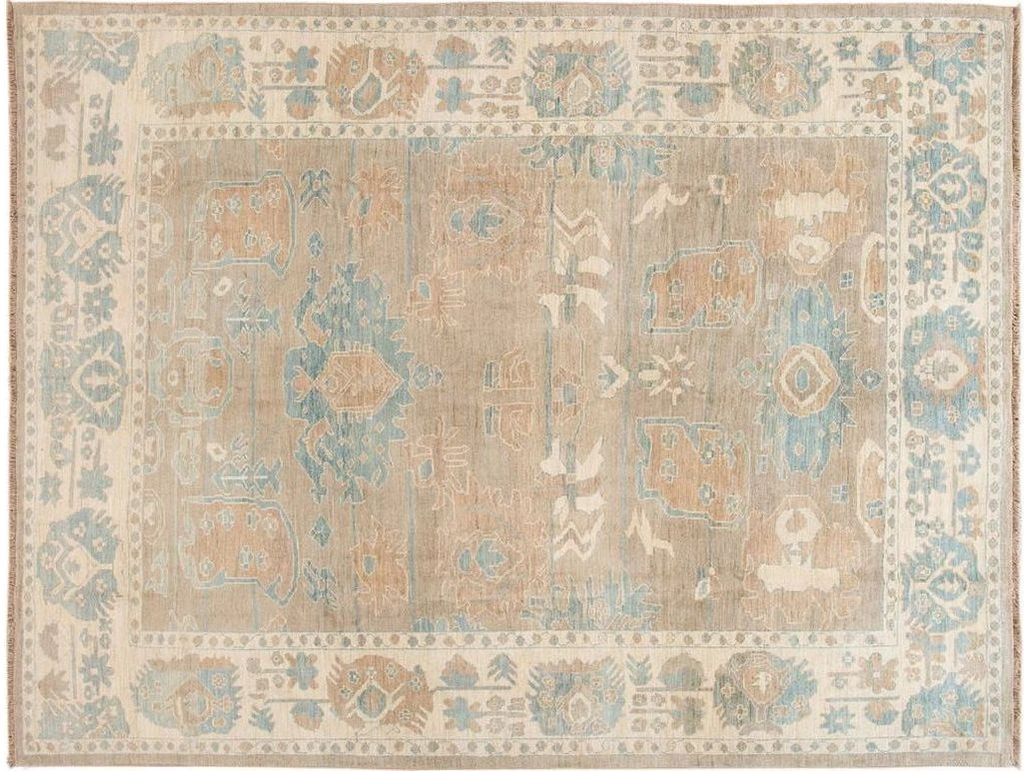 Contemporary Sultanabad Wool Rug 10 X 14