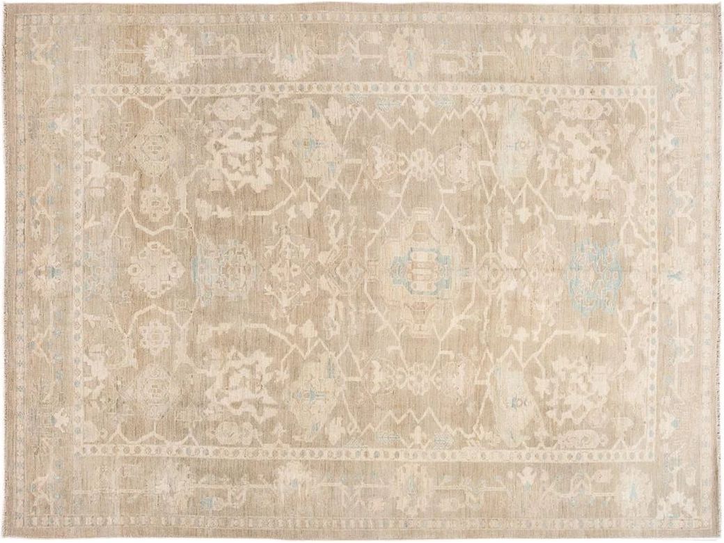 Contemporary Sultanabad Wool Rug 10 X 14