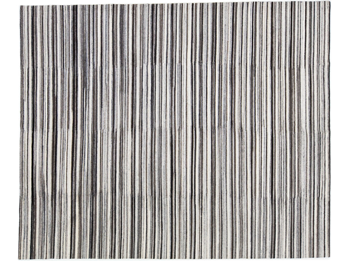 Modern Bamboo & Silk Rug 8 X 10