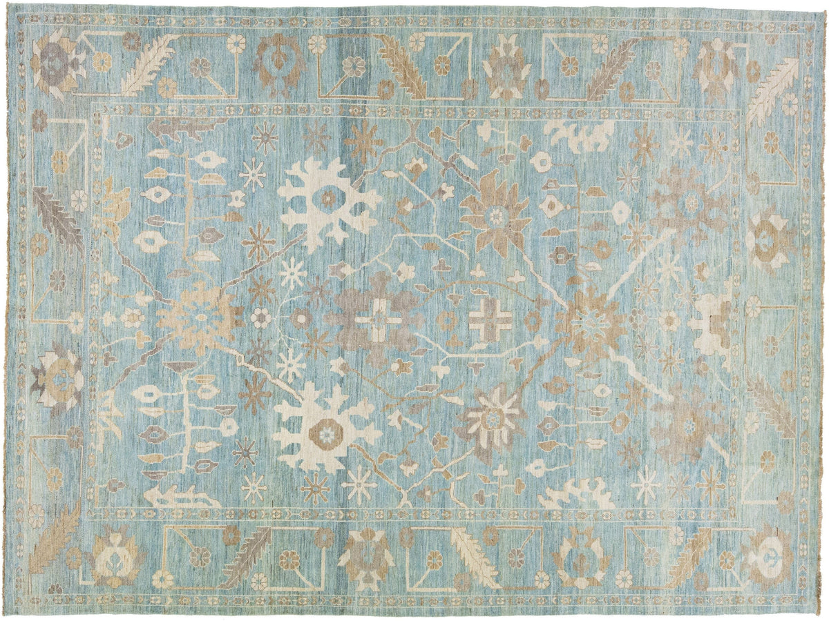 Modern Sultanabad Rug 11 X 14