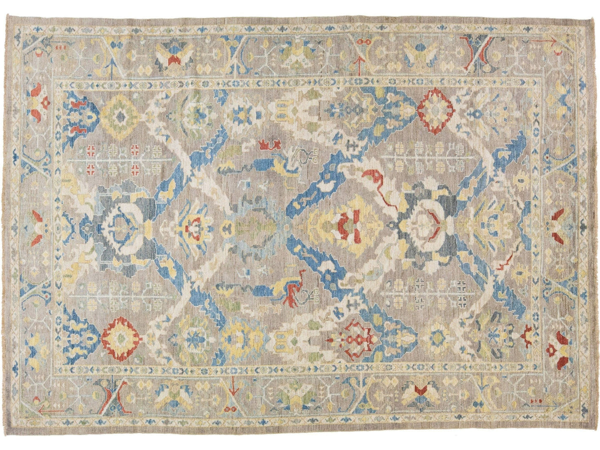 Modern Sultanabad Rug 9 X 12