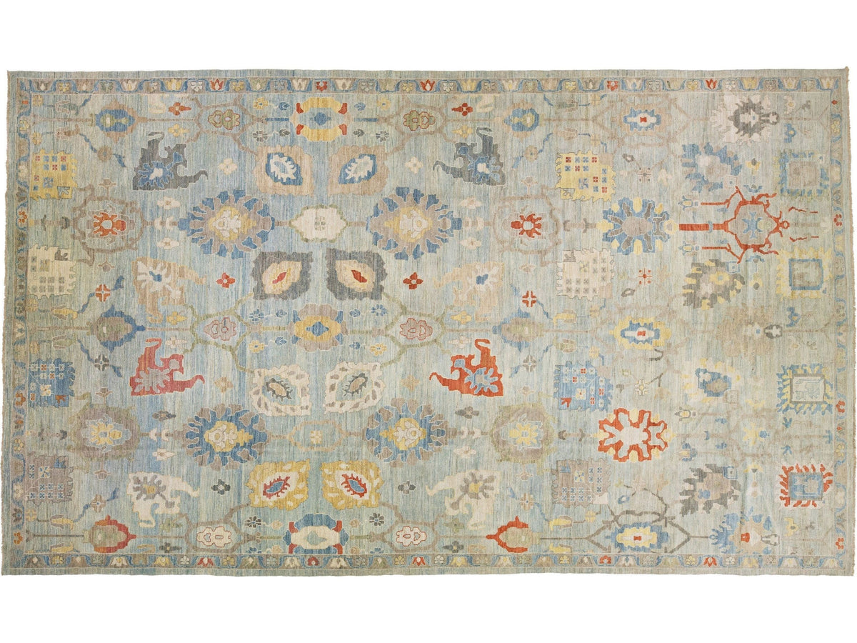 Modern Sultanabad Rug 12 X 20
