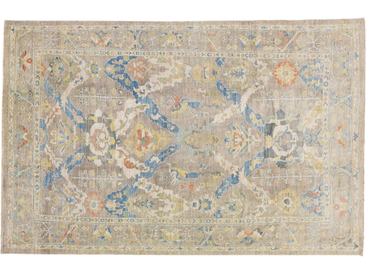 Modern Sultanabad Rug 9 X 13