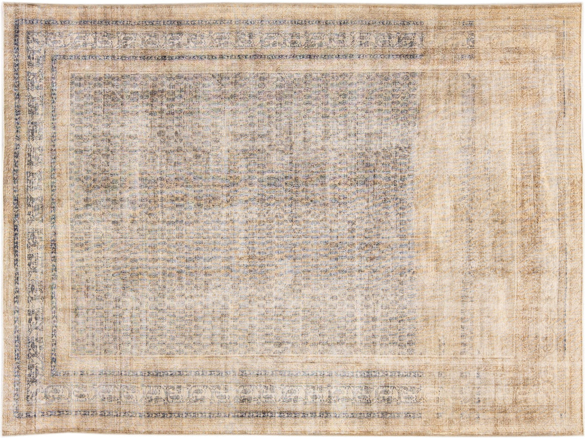 Antique Sivas Wool Rug 13 X 16