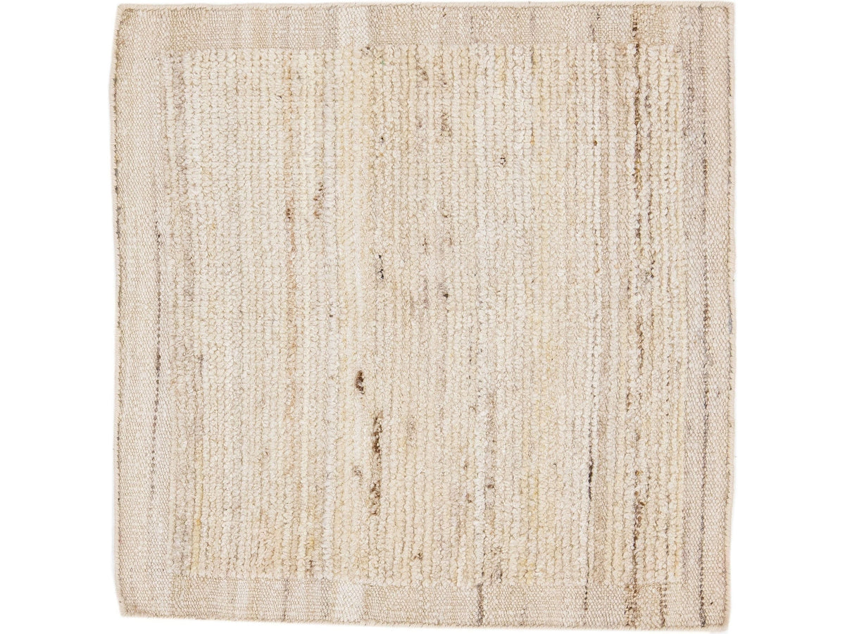 Modern Moroccan Wool Custom Rug