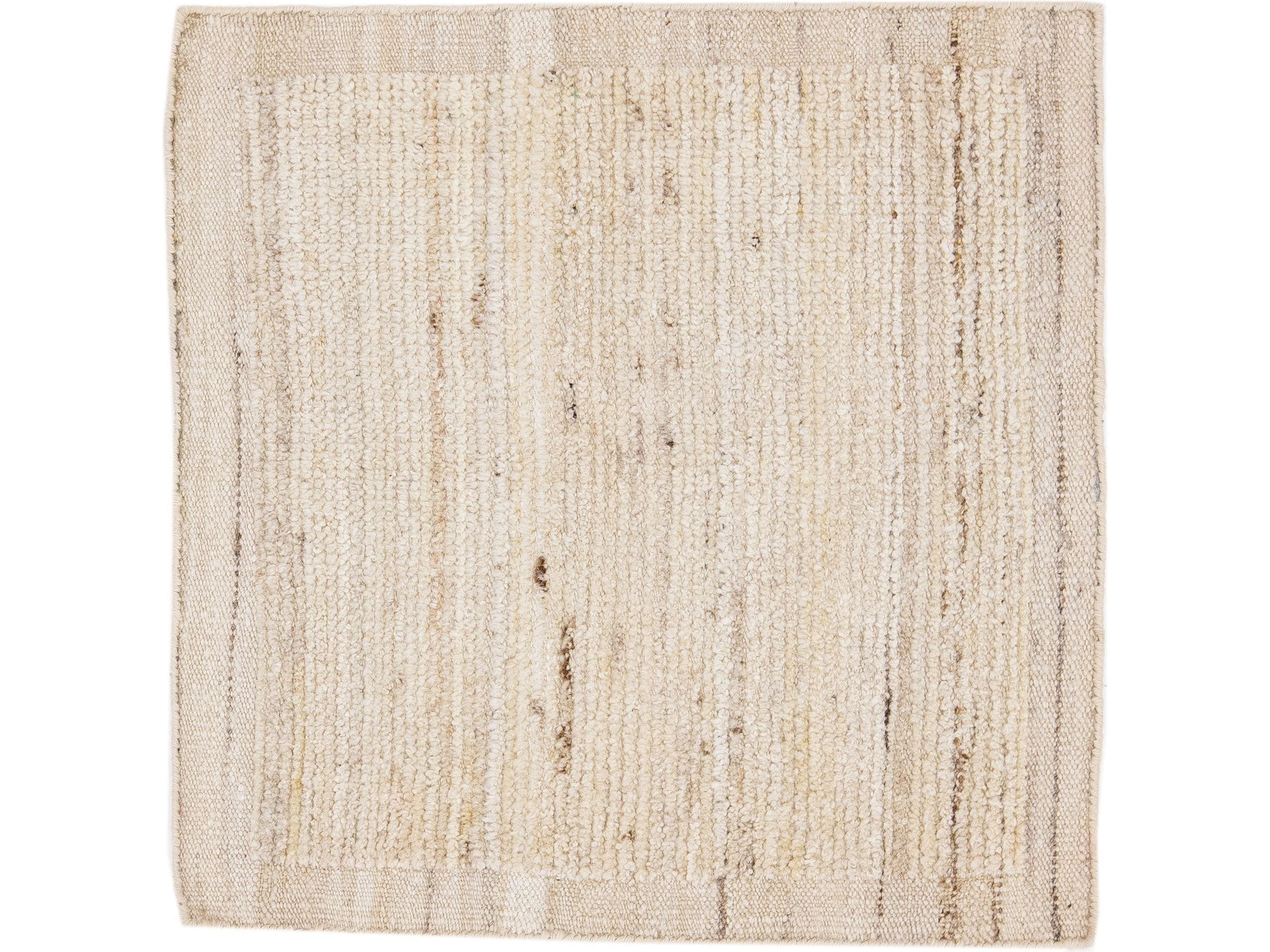 Modern Moroccan Style Custom Rug
