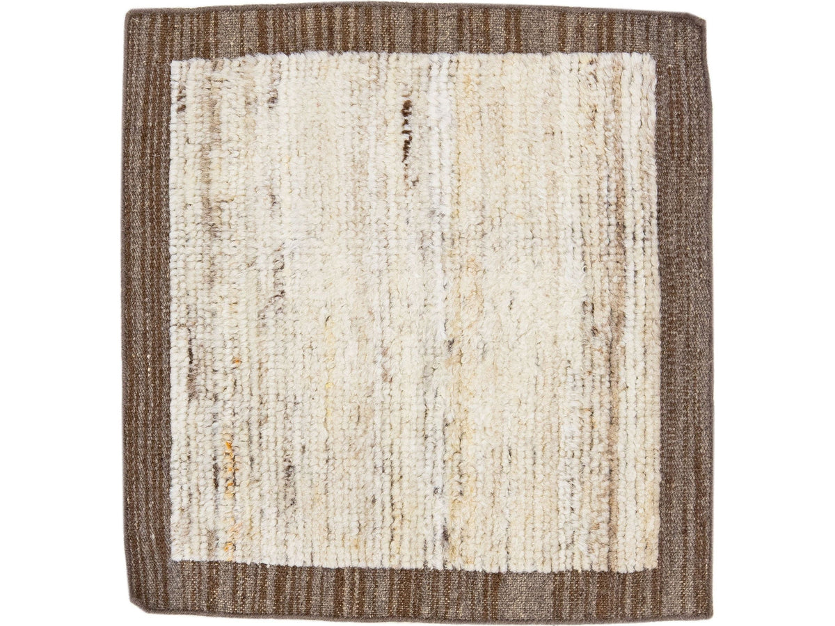 Modern Moroccan Wool Custom Rug