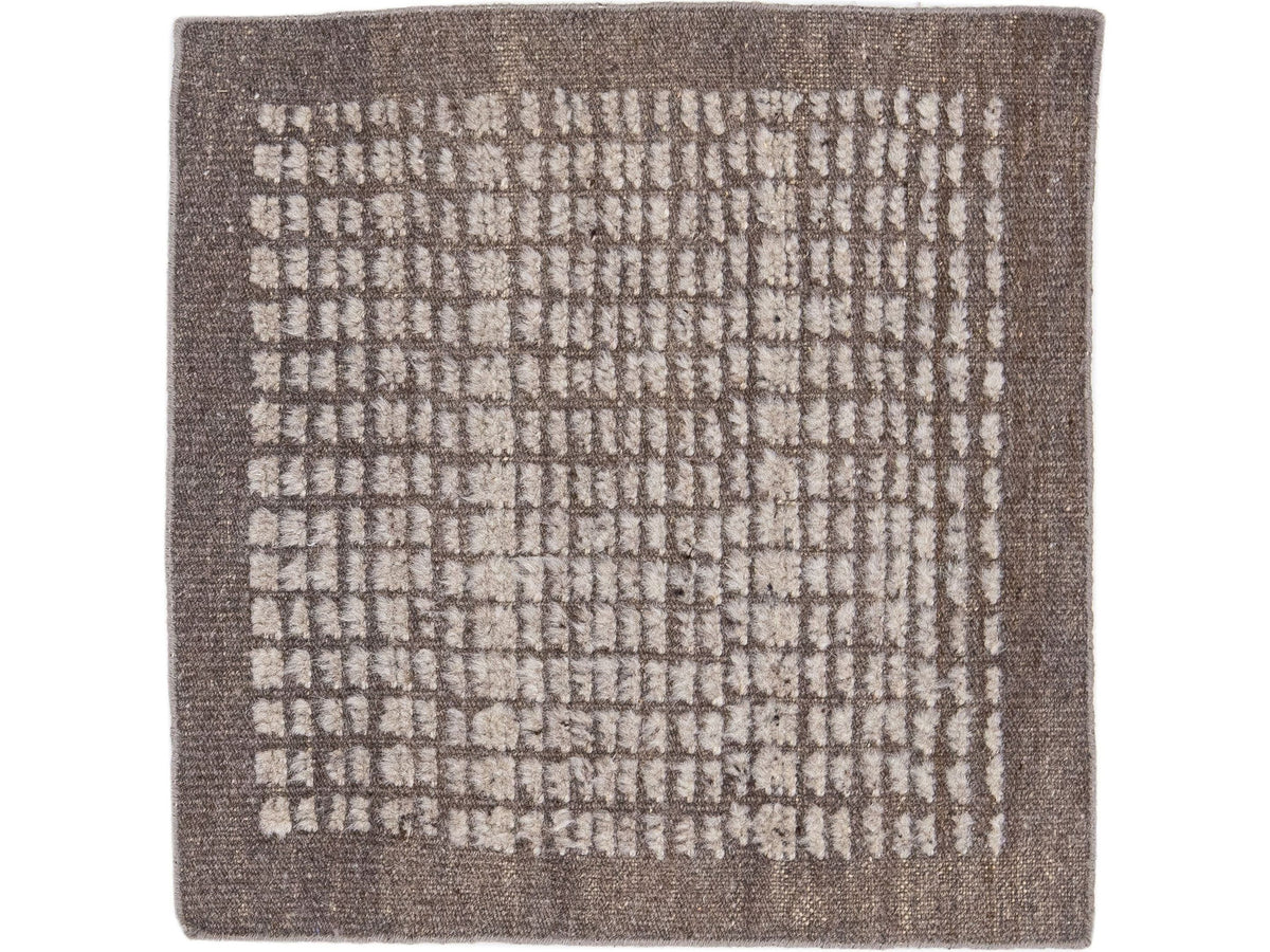 Modern Moroccan Wool Custom Rug
