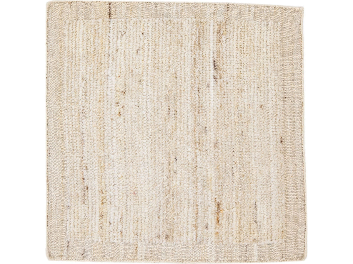 Modern Moroccan Wool Custom Rug