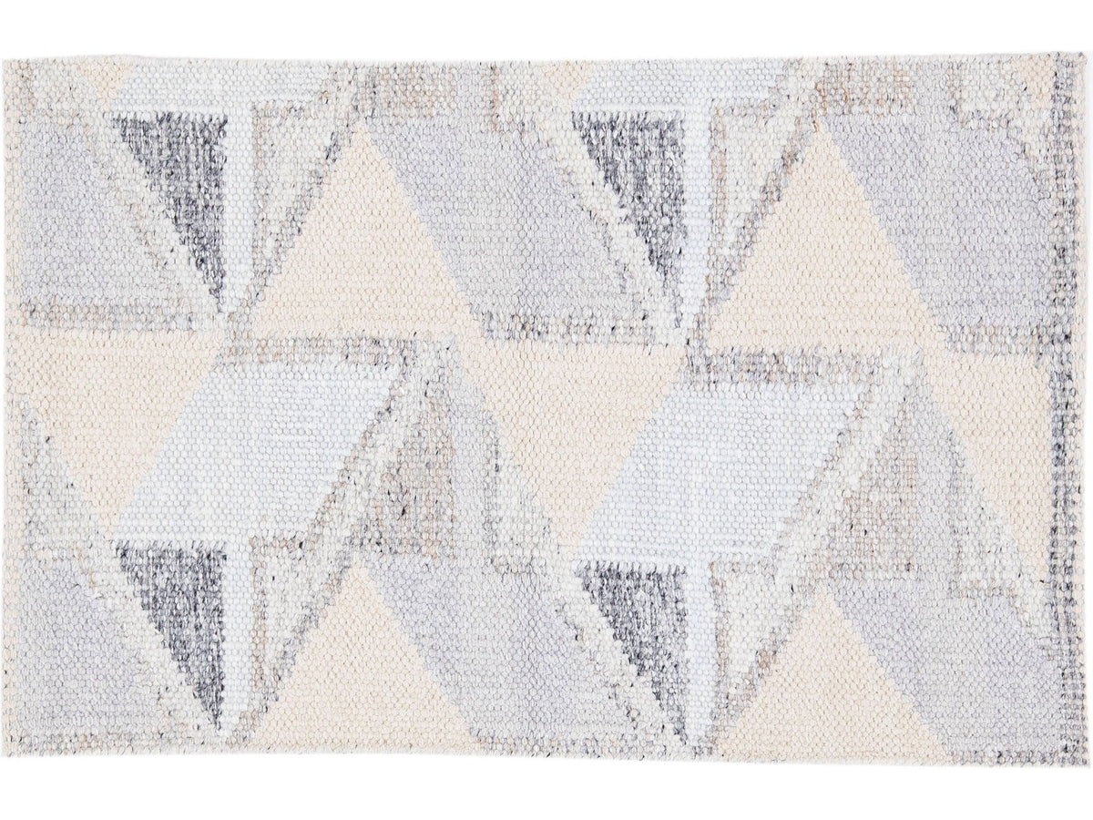 Modern Scandinavian Style Wool Custom Rug