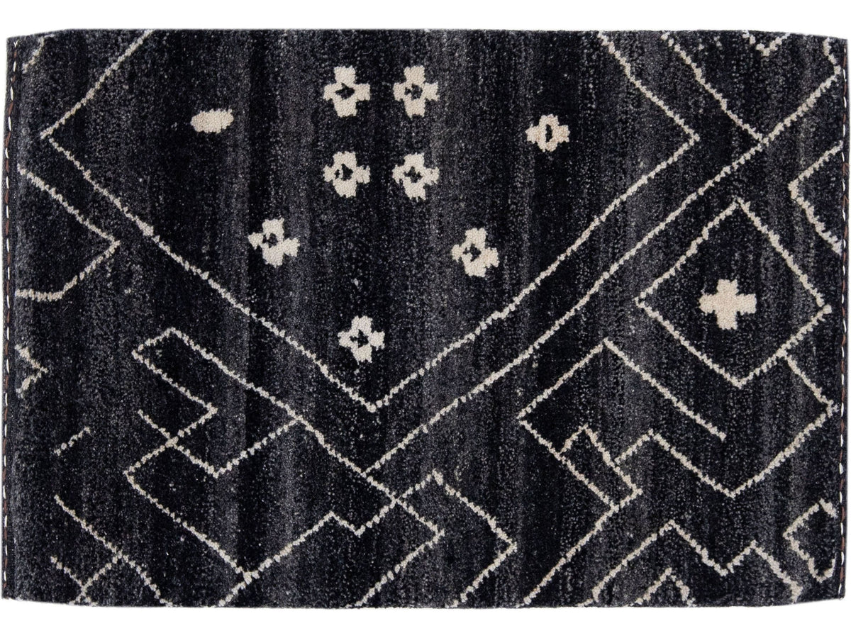 Modern Moroccan Wool Custom Rug