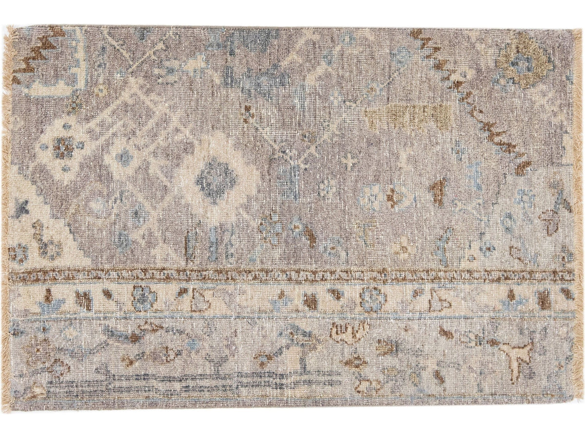 Modern Mahal Style Wool Custom Rug