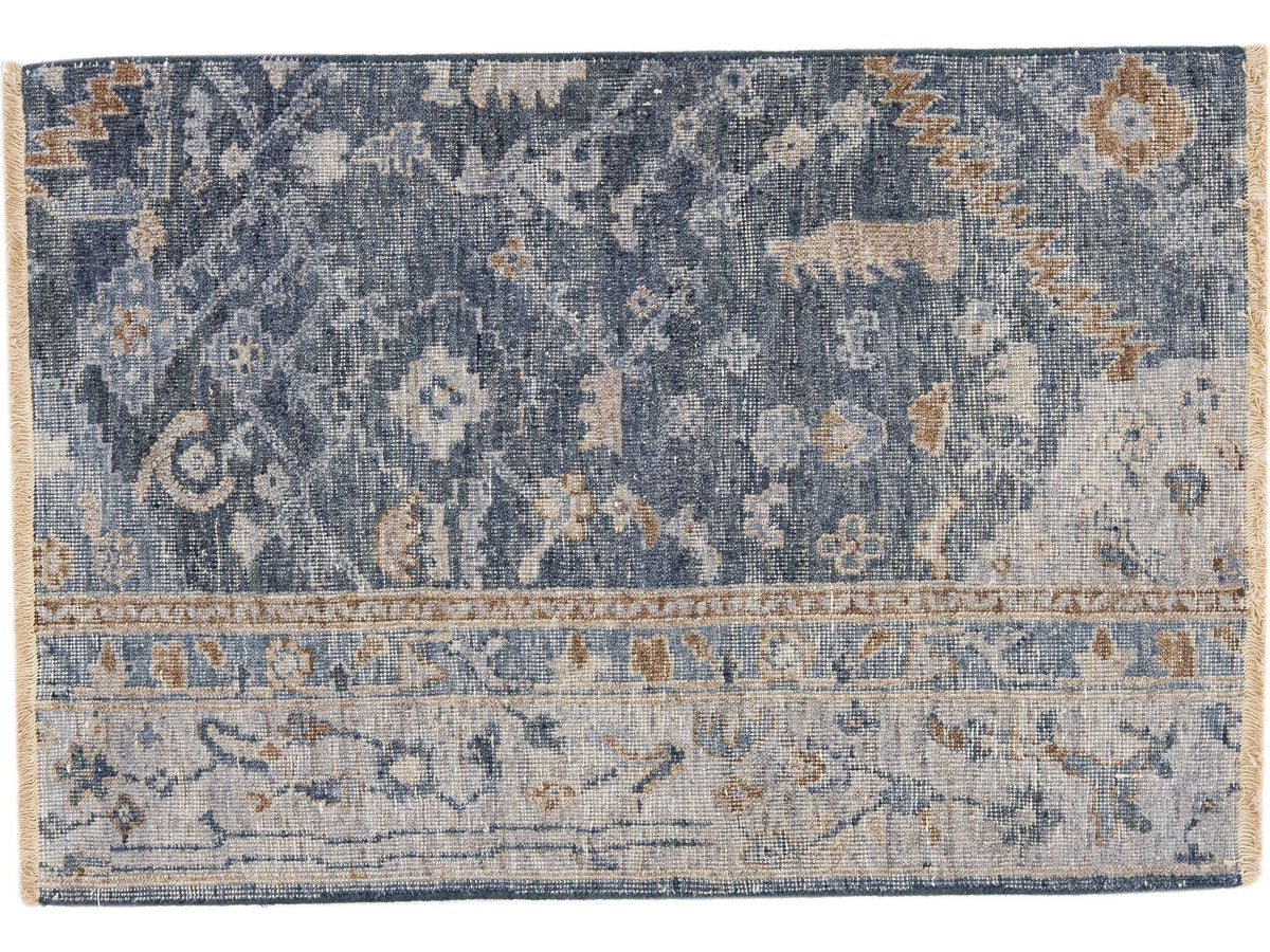 Modern Mahal Style Wool Custom Rug