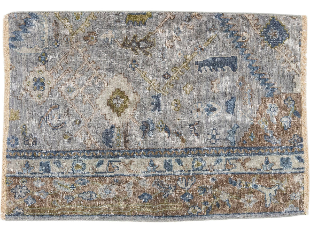 Modern Mahal Style Wool Custom Rug