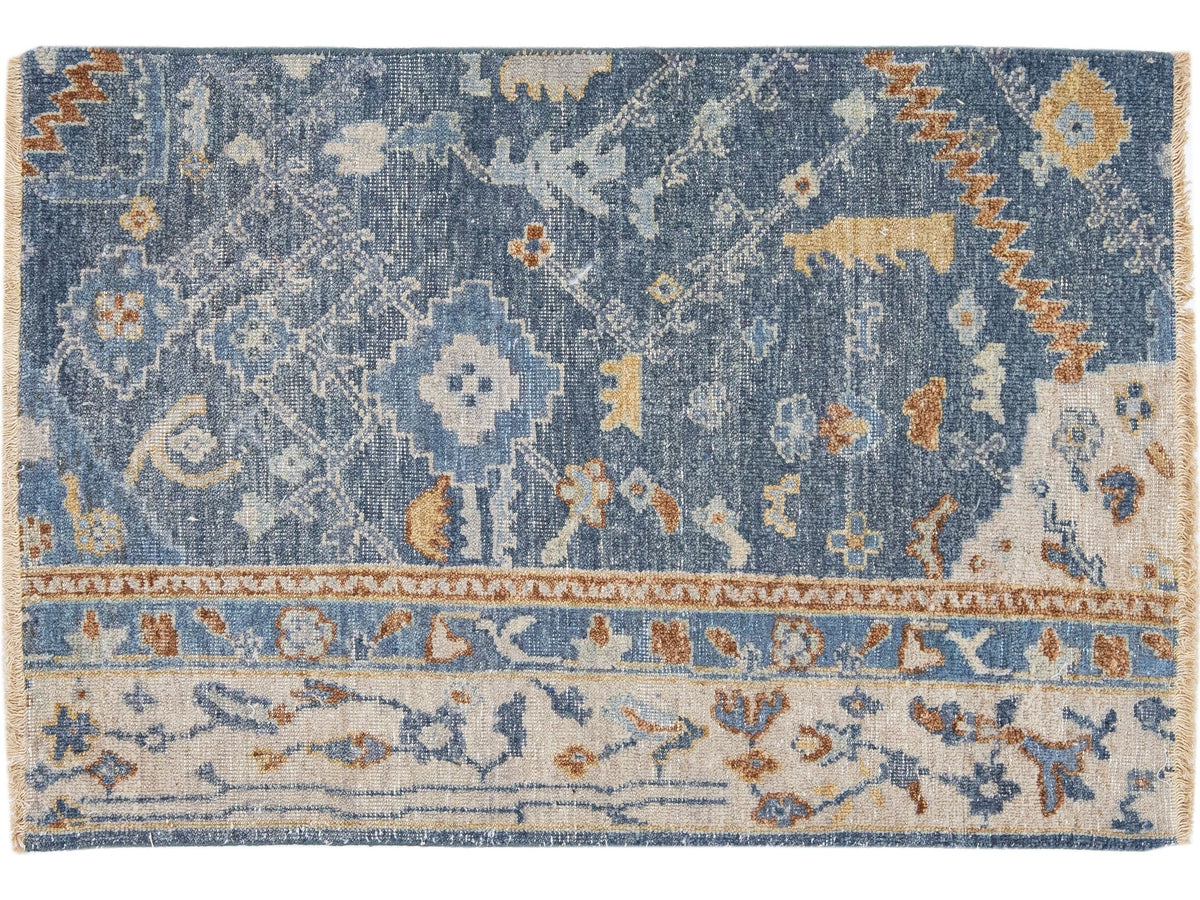 Modern Mahal Style Wool Custom Rug