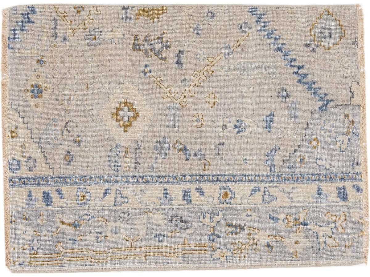 Modern Mahal Style Wool Custom Rug