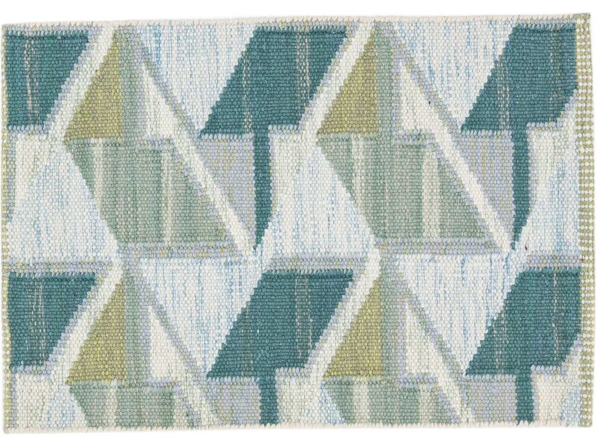 Modern Scandinavian Style Wool Custom Rug