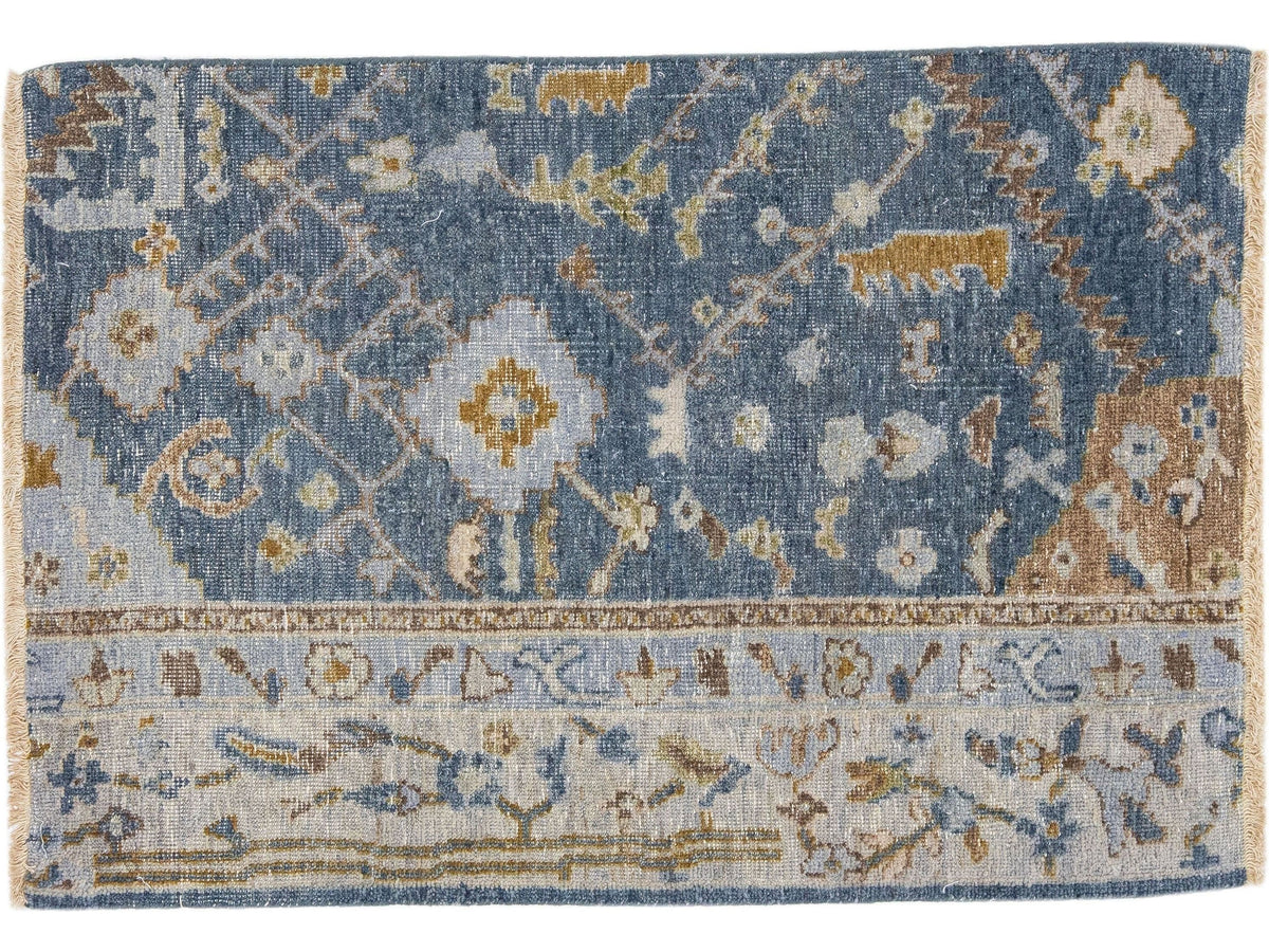 Modern Mahal Style Wool Custom Rug