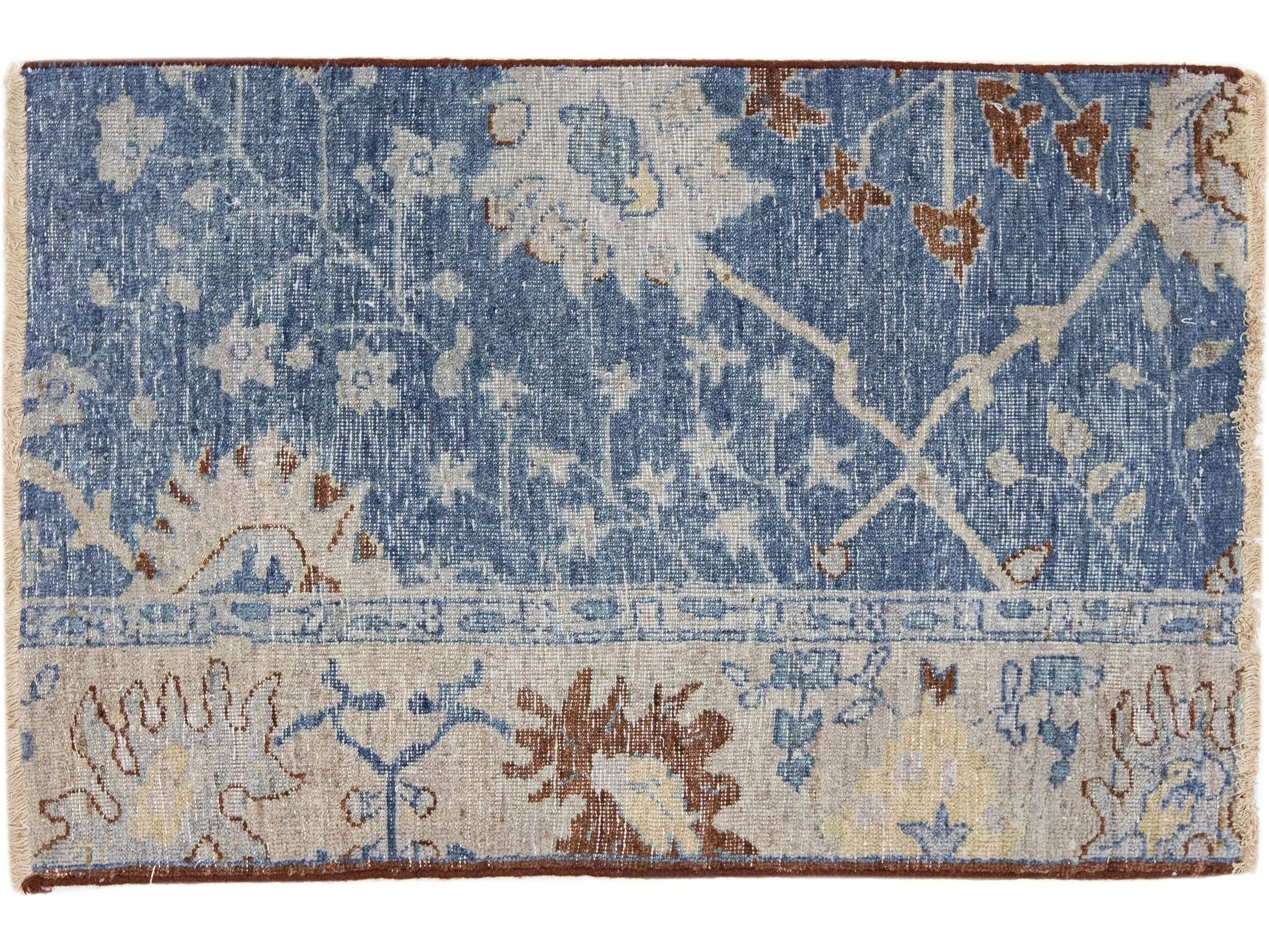 Modern Mahal Style Custom Wool Rug