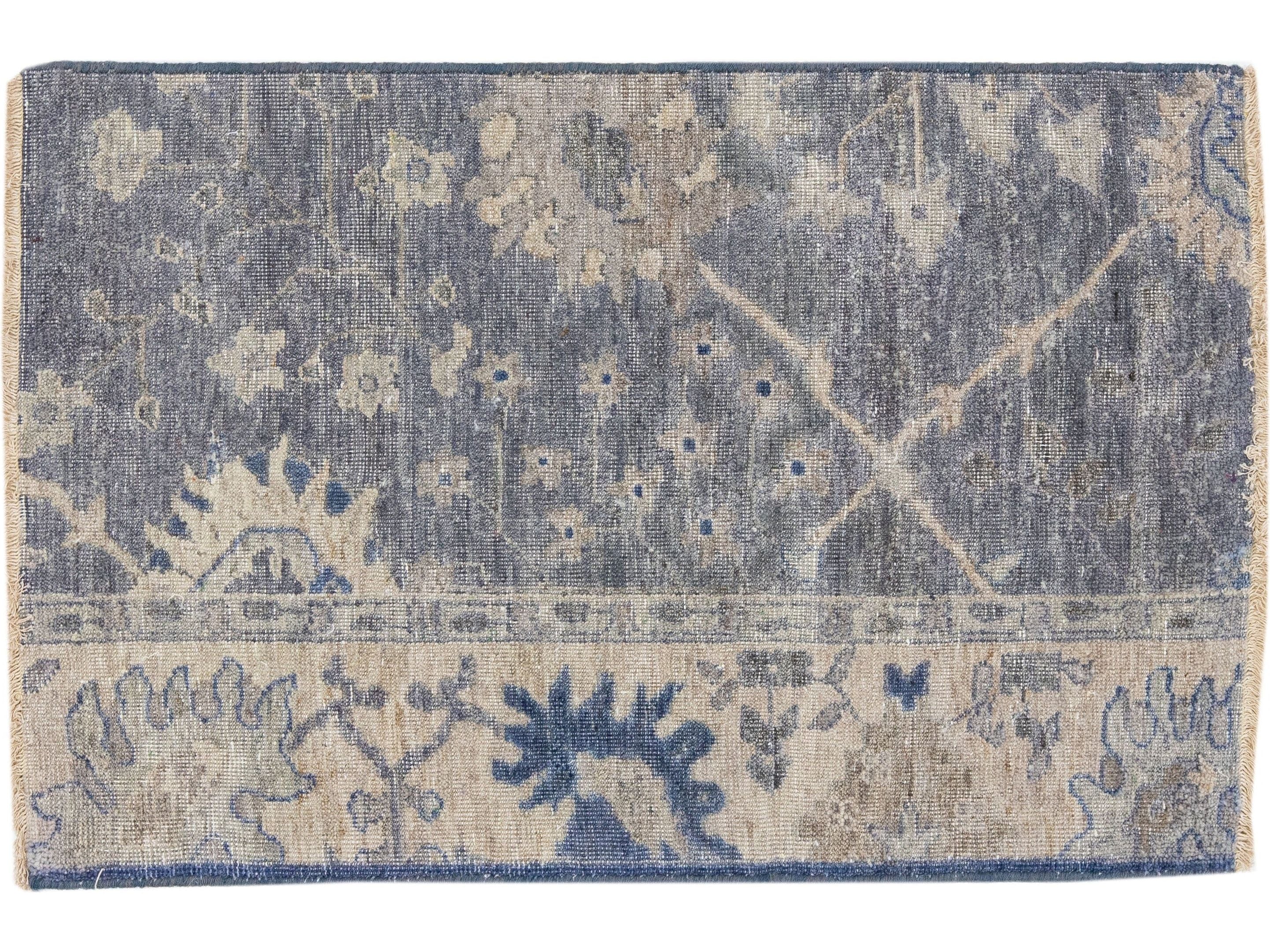 Modern Mahal Style Custom Wool Rug