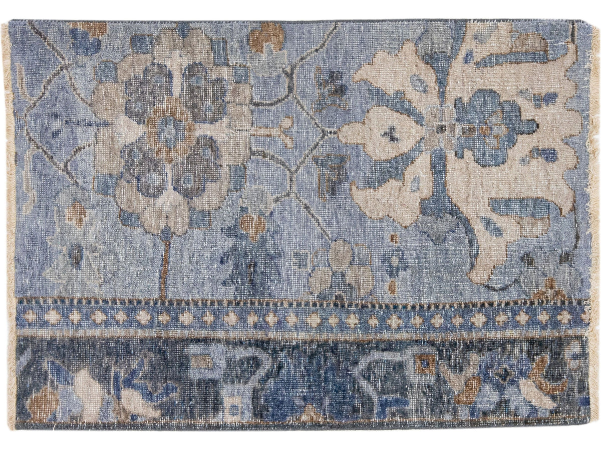 Modern Mahal Style Wool Custom Rug
