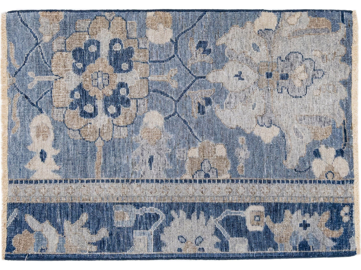 Modern Mahal Style Wool Custom Rug