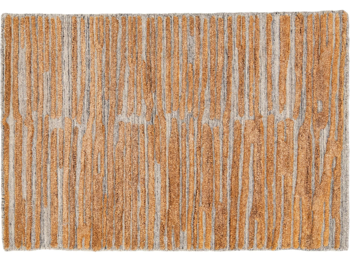 Modern Viscose Custom Rug