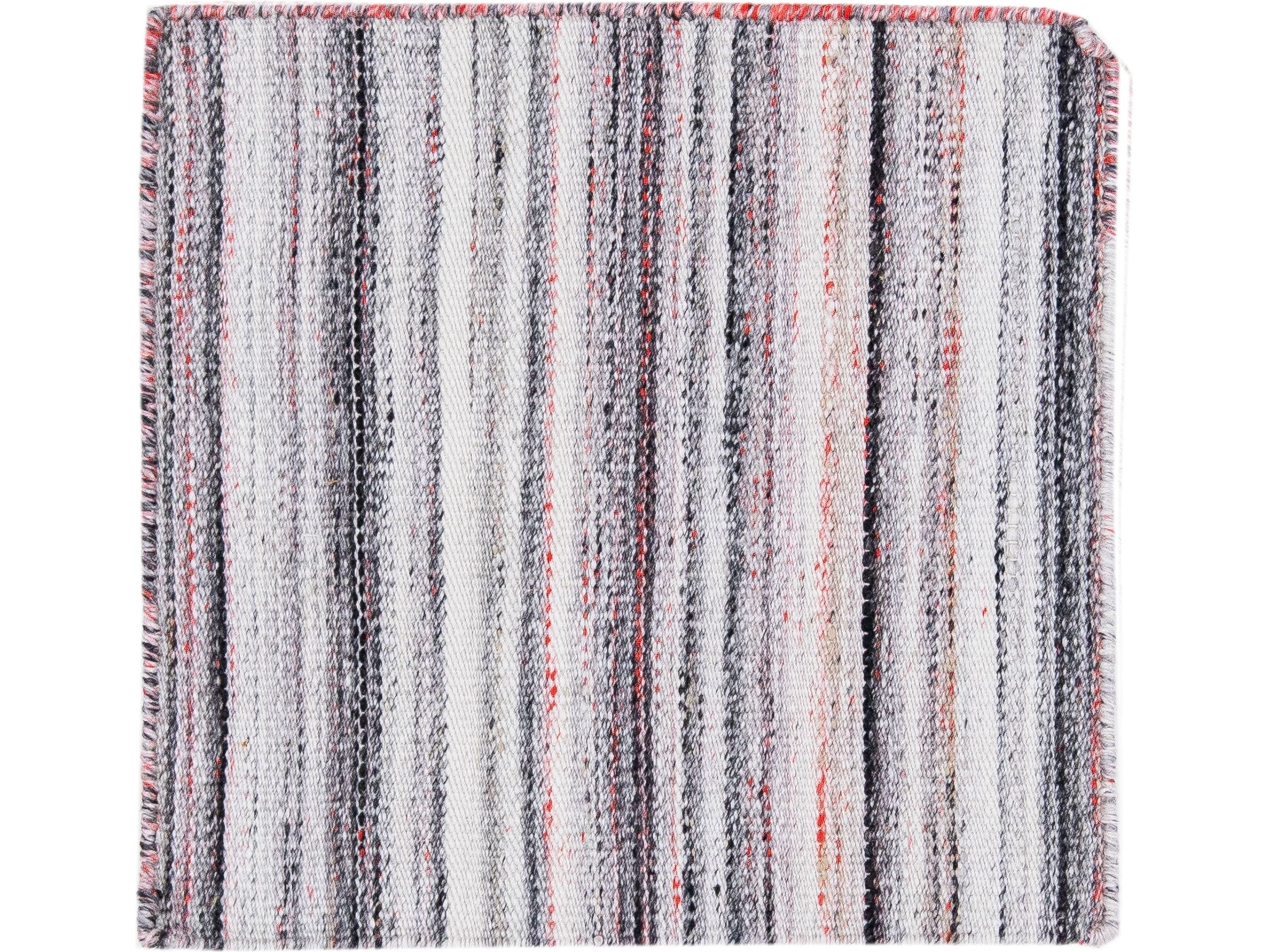 Modern Kilim Style Custom Wool Rug